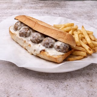 Meatball Parmigiana Sandwich (C)