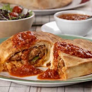 Meatball Calzone