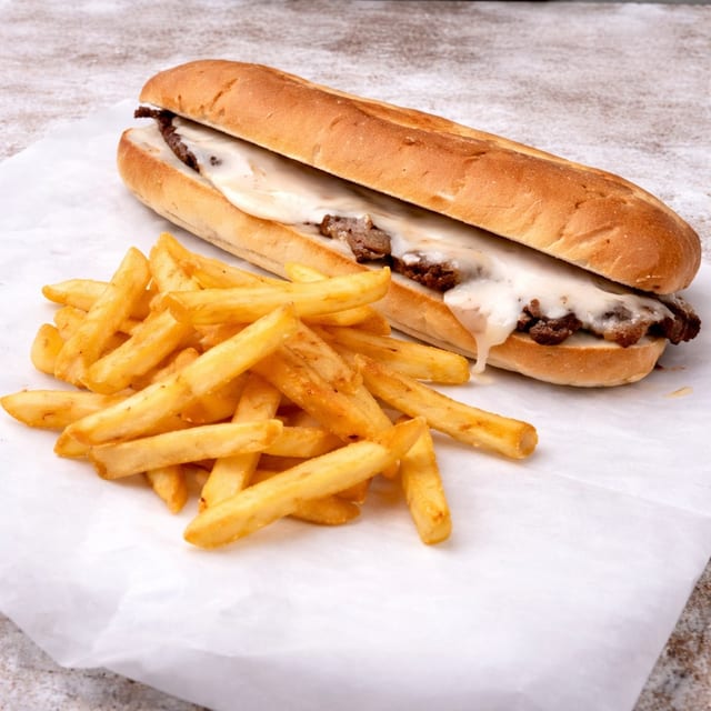 Sausage and Peppers Sub.