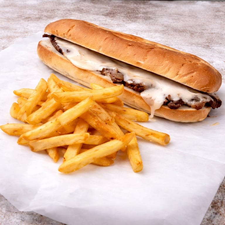 Indulge in Our Steak and Cheese Sub