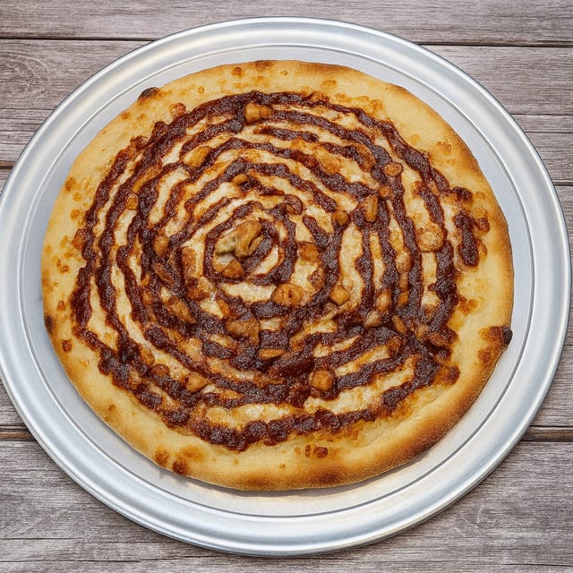 BBQ Chicken Pizza.