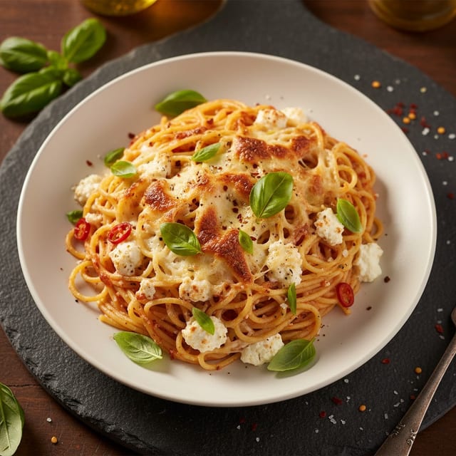 Baked Spaghetti.