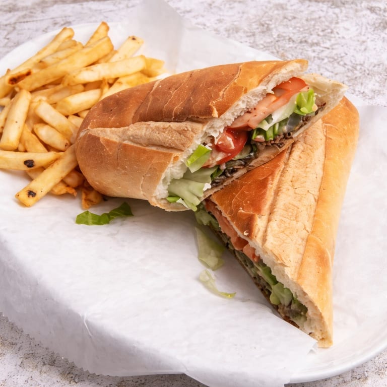 Indulge in Our Steak and Cheese Sub
